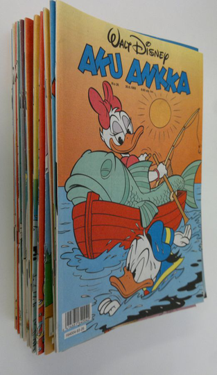 Walt Disney : Aku Ankka puolivuosikerta 1993 (numerot 1-26)