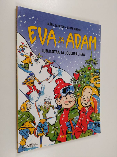 Måns Gahrton : Eva ja Adam : lumisotaa ja joulurauhaa