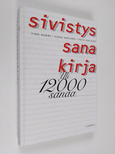 Timo Nurmi : Sivistyssanakirja