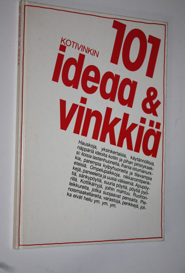 Sverker ym. Abrahamsson (toim.) : 101 ideaa & vinkkiä