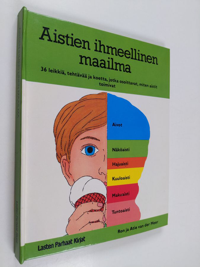 Ron Van der Meer : Aistien ihmeellinen maailma : 36 leikkiä, tehtävää ja koetta, jotka osoittavat, miten aistit toimivat