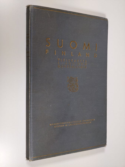 Suomi - Finland : yleiskartta 1:400 000
