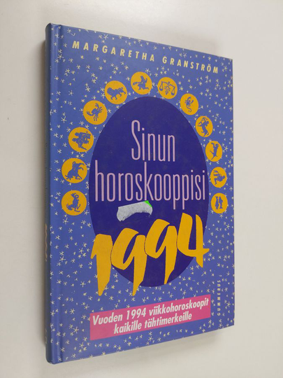 Margaretha Granström : Sinun horoskooppisi 1994