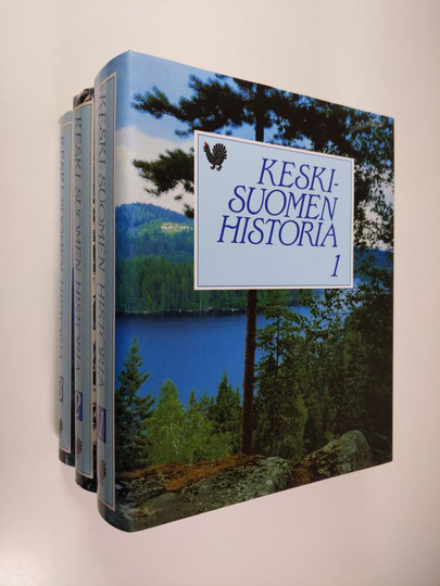 Mauno Jokipii (toim.) : Keski-Suomen historia 1-3 : Keski-Suomen vanhin historia ; Keski-Suomen maakunta-ajatuksen synnystä itsenäisyyden aikaan ; ...