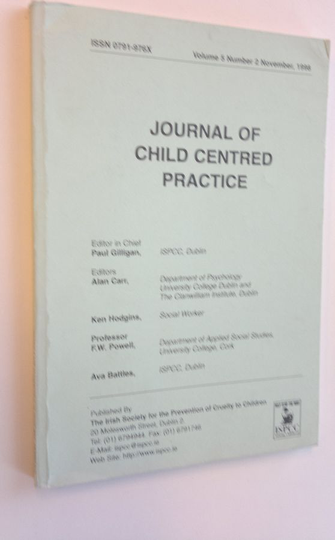Paul Gilligan (toim.) : Journal of Child Centred Practice Vol. 5 Nr. 2 November 1998