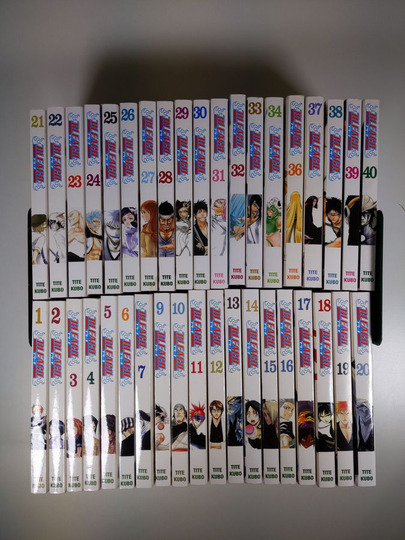 Tite Kubo : Bleach 1-40 (puuttuu osat 8 ja 35)