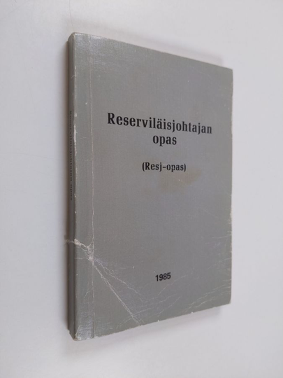 Reserviläisjohtajan opas (Resj-opas) 1985