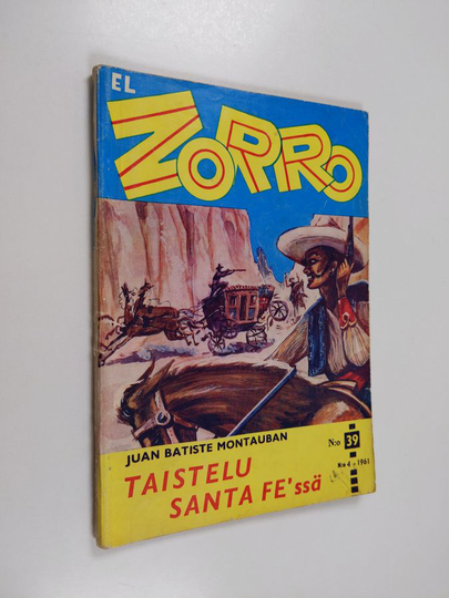 El Zorro nro 39, 4/1961 - Taistelu Santa Fe'ssä