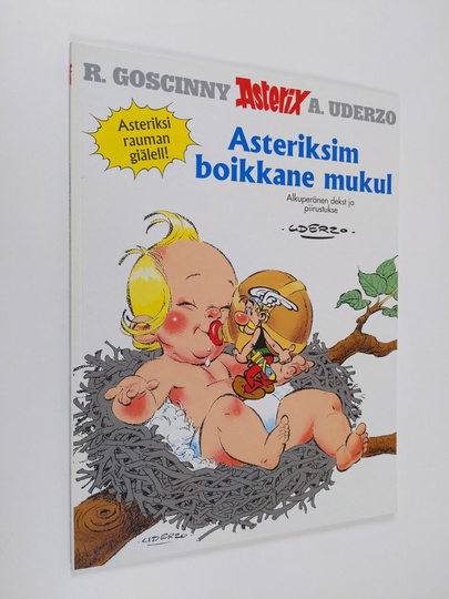 Uderzo : Asteriksim boikkane mukul - Asteriksi rauman giälell!
