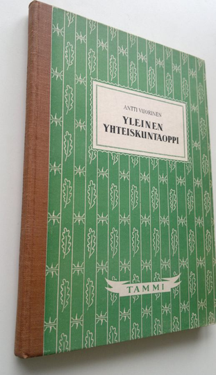 Antti Vuorinen : Yleinen yhteiskuntaoppi