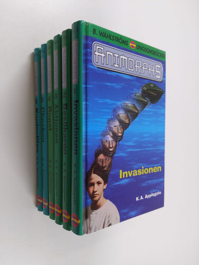 K. A. Applegate : Animorphs 1-6 : Invasionen / Besökaren / Aktionen / Ropet / Chocken / Kontroliten
