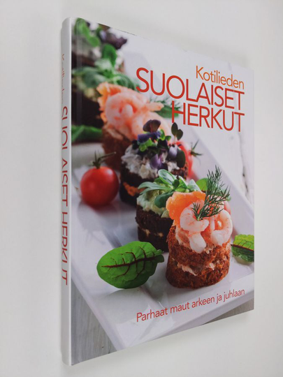 Sirkka ym. Hirvonen (tekstit ja ohjeet) : Kotilieden suolaiset herkut
