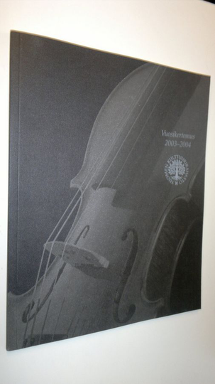 Suomen kulttuurirahaston vuosikertomus 2003-2004