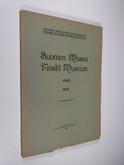 Suomen museo = Finskt museum XXXII 1925