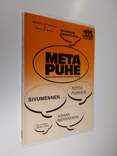 Gerard I. Nierenberg : Metapuhe : opas arkikielen piilomerkityksiin