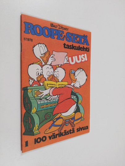 Walt Disney : Roope-Setä taskulehti 1/1978 (lyhennetty näköispainos)