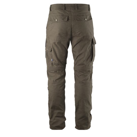 Fjällräven Karl Pro Zip-off Trousers M - Dark Olive - Miehet - 46
