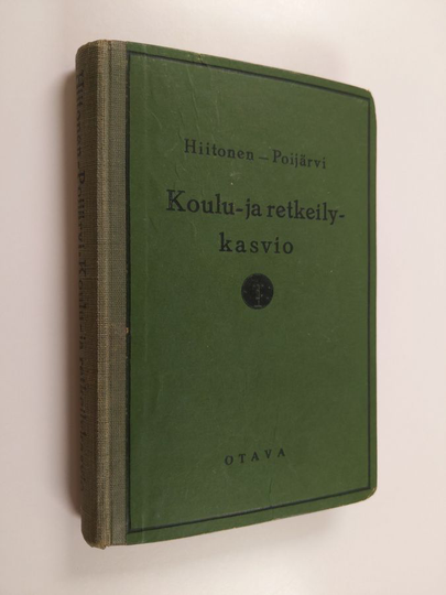 Ilmari Hiitonen : Koulu- ja retkeilykasvio