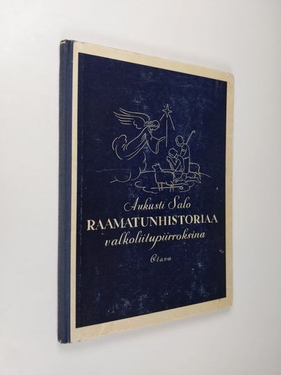 Aukusti Salo : Raamatunhistoriaa valkoliitupiirroksina