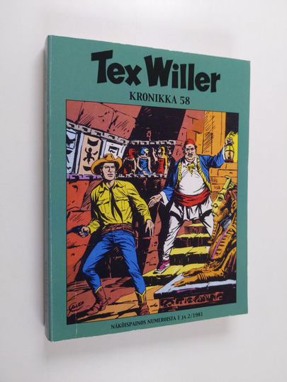 Tex Willer : Kronikka 58 - Kronikka 58 - Pyramidin arvoitus - Rautanaamio