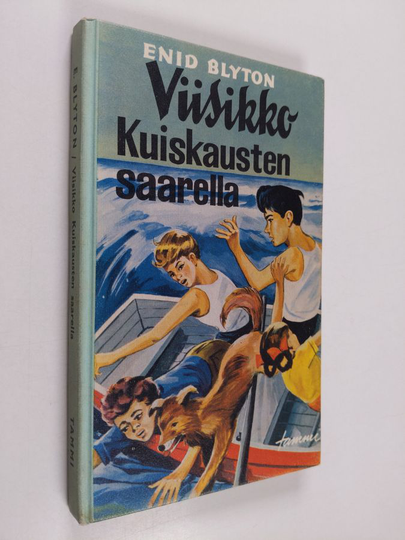 Enid Blyton : Viisikko Kuiskausten saarella