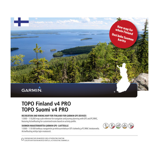 Garmin Topo Finland V4 Pro - Nocolor - OneSize