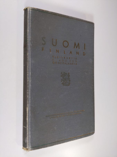 Suomi = Finland : yleiskartta = generalkarta : 1: 400 000