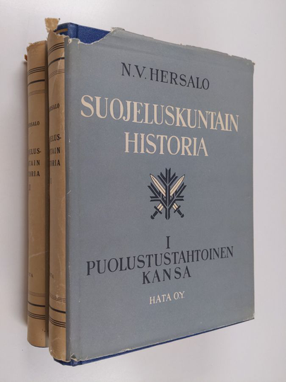 N. V. Hersalo : Suojeluskuntain historia 1-2 : Puolustustahtoinen kansa - muinaisitsenäisyydestä valtiolliseen riippumattomuuteen ; ...