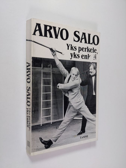 Arvo Salo : Yks perkele, yks enkeli : näytelmä kansakunnan kulttuurihistoriasta, suurista pienistä miehistä ja korkeista pimeistä voimista