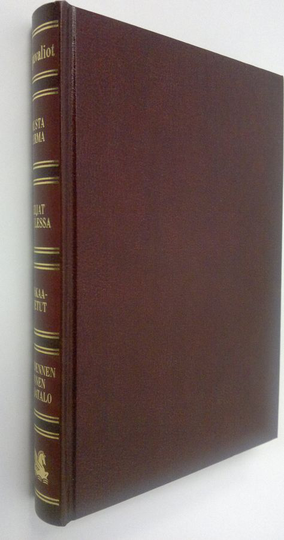 Kirjavaliot : McClure, Ken : Musta surma ; Webster, Elizabeth : Leijat tuulessa ; Charbonneau, Louis : Takaa-ajetut ; Burgess, Alan : Kuudennen onnen