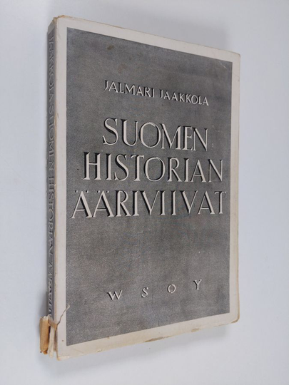 Jalmari Jaakkola : Suomen historian ääriviivat