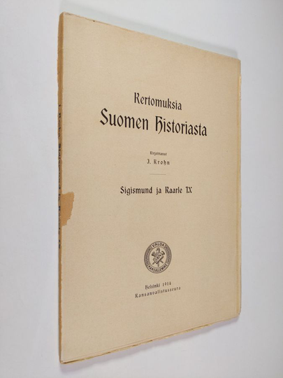 J. Krohn : Kertomuksia Suomen historiasta Sigismund ja Kaarle IX