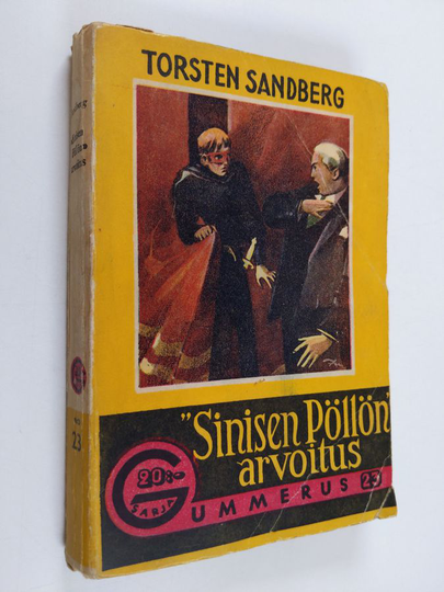 Torsten Sandberg : Sinisen pöllön arvoitus : salapoliisiromaani