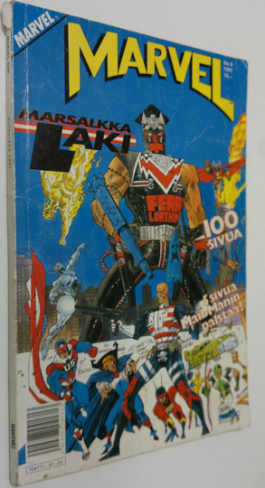 Pat Mills : Marvel no 6/1991 : Marsalkka Laki