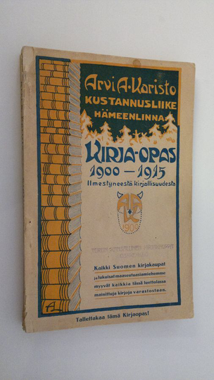 Kirja-opas 1900-1915 ilmestyneestä kirjallisuudesta