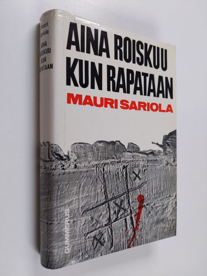 Mauri Sariola : Aina roiskuu kun rapataan : poliisiromaani