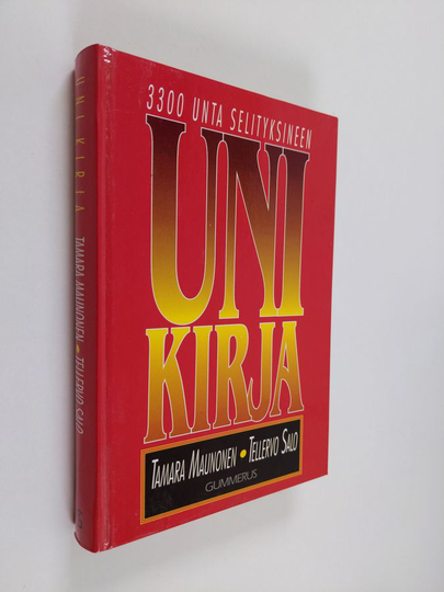 Tamara Maunonen : Unikirja