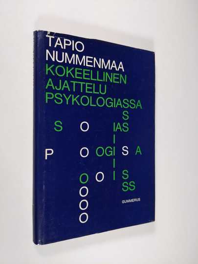 Tapio Nummenmaa : Kokeellinen ajattelu psykologiassa