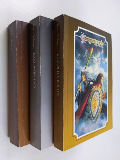 Margaret Weis : Legendat 1-3 ; Kaksosten aika ; Kaksosten sota ; Kaksosten koetus