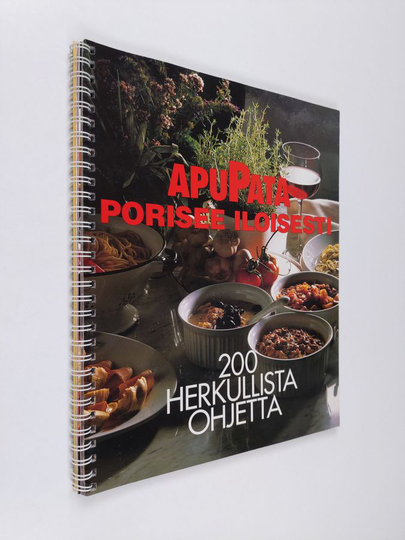 Ulla Riikonen : Apupata porisee iloisesti : 200 herkullista ohjetta