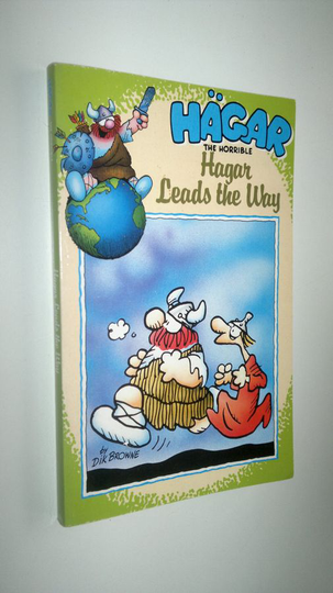 Dik Brownie : Hägar the Horribe - Hagar leads the way