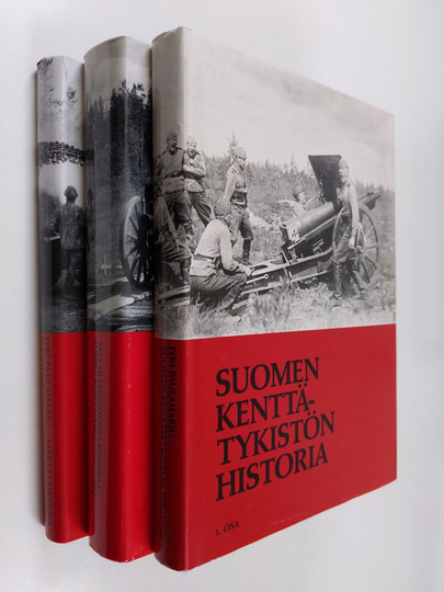 Jyri Paulaharju : Suomen kenttätykistön historia 1-3