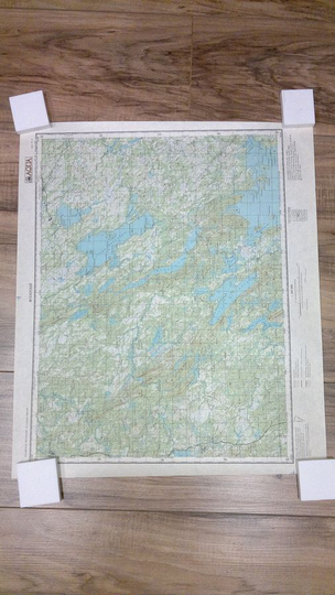 Mujejärvi / Mujezerski 1:200000 (venäjänkielinen)