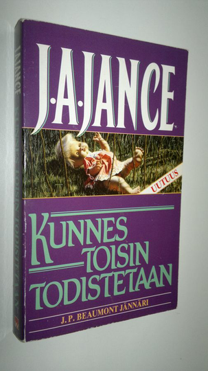J. A. Jance : Kunnes toisin todistetaan