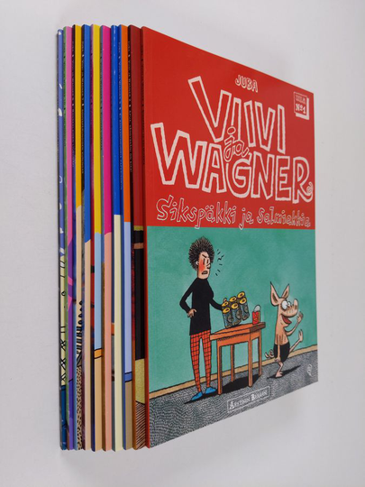 Juba : Viivi ja Wagner -paketti (10 albumia) : Terassilla tarkenee ; Sian morsian ; Ranskalainen liukumäki ; Sohvaperunoiden kuningas ; Viriili ...