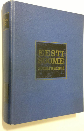 Valdek Pall (toim.) : Eesti-Soome sonaraamat = Eestiläis-suomalainen sanakirja