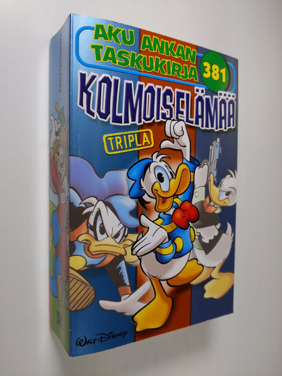 Walt Disney : Aku Ankan taskukirja 381 : Kolmoiselämää