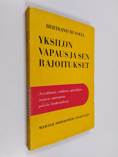 Bertrand Russell : Yksilön vapaus ja sen rajoitukset