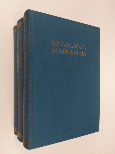 Martti Simojoki (toim.) : Suomalainen saarnakirja 1-3