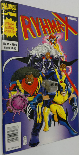 Marvel sarjakuvalehti 11/1994 : Ryhmä-X